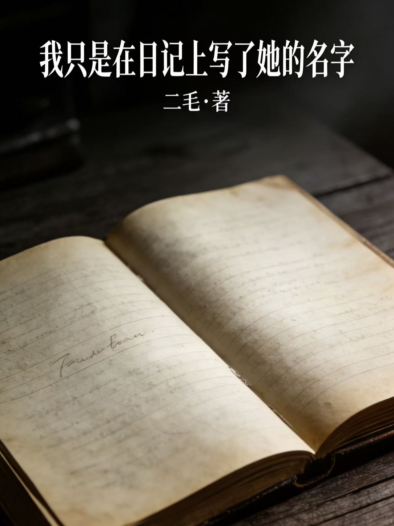 我只是在日记上写了她的名字
