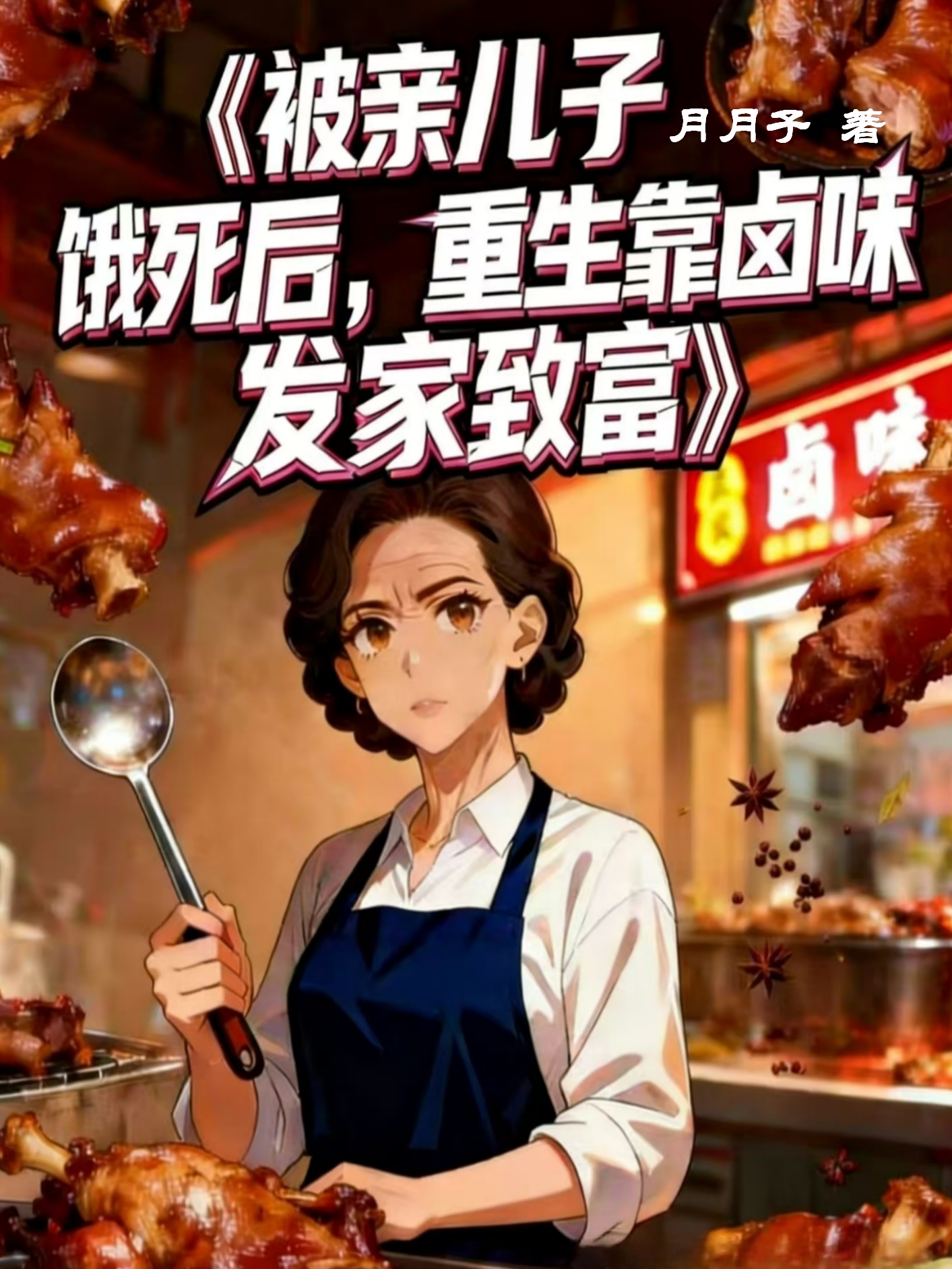 被亲儿子饿死后，重生靠卤味发家致富
